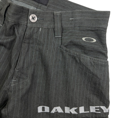 Vintage Oakley Striped Lightweight Trousers Size W31