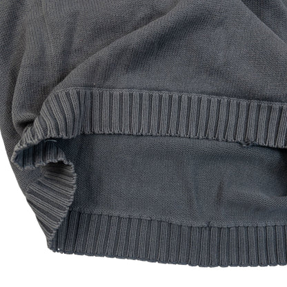 Vintage 2000s YSL Yves Saint Laurent Knit Jumper Size L | Large, Blue