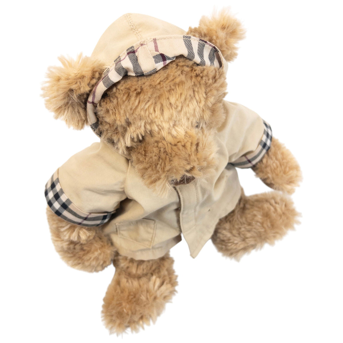 Vintage 2007 Burberry Jacket Teddy Bear | O/S, Beige