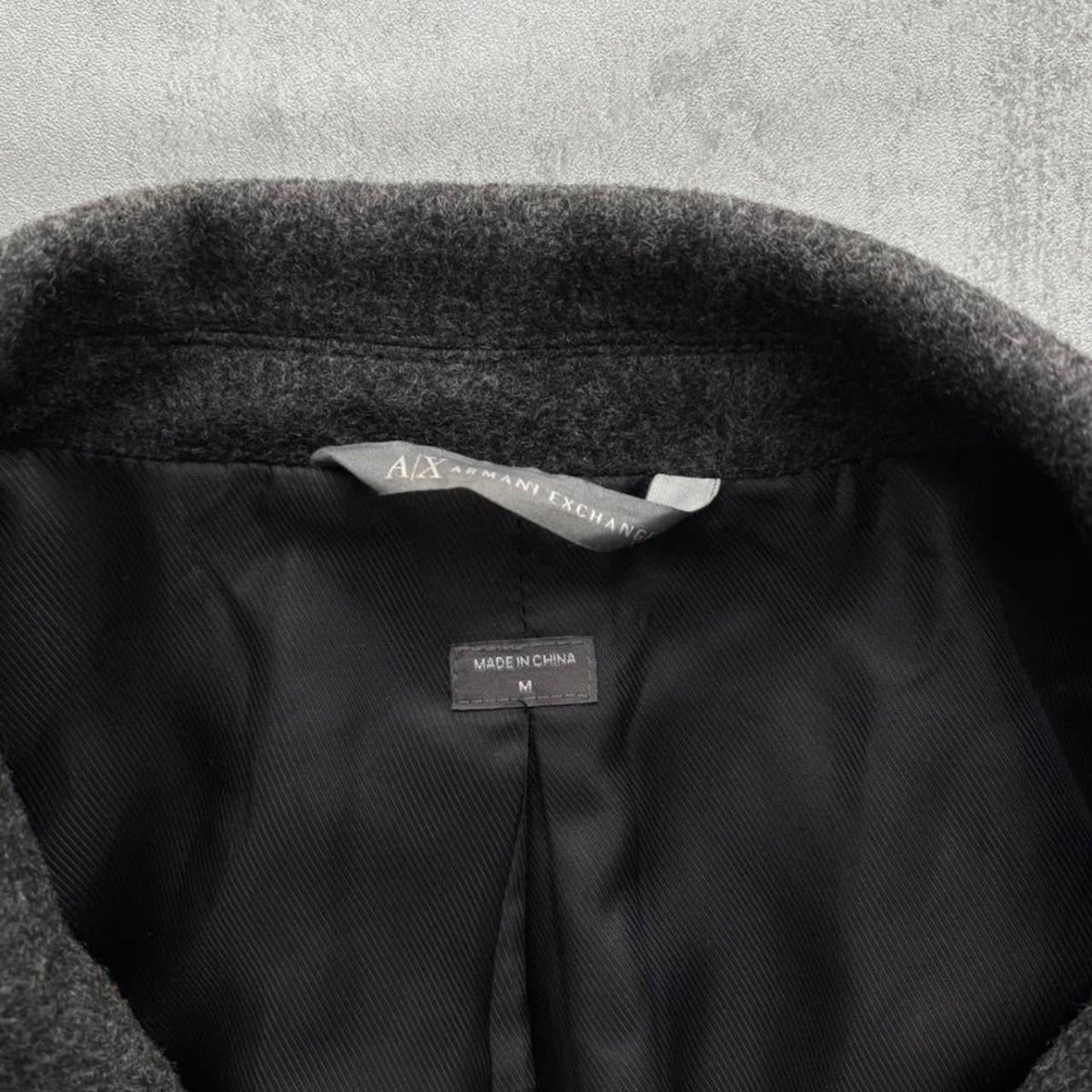 ARMANI MILITARY BLAZER | O/S, Charcoal