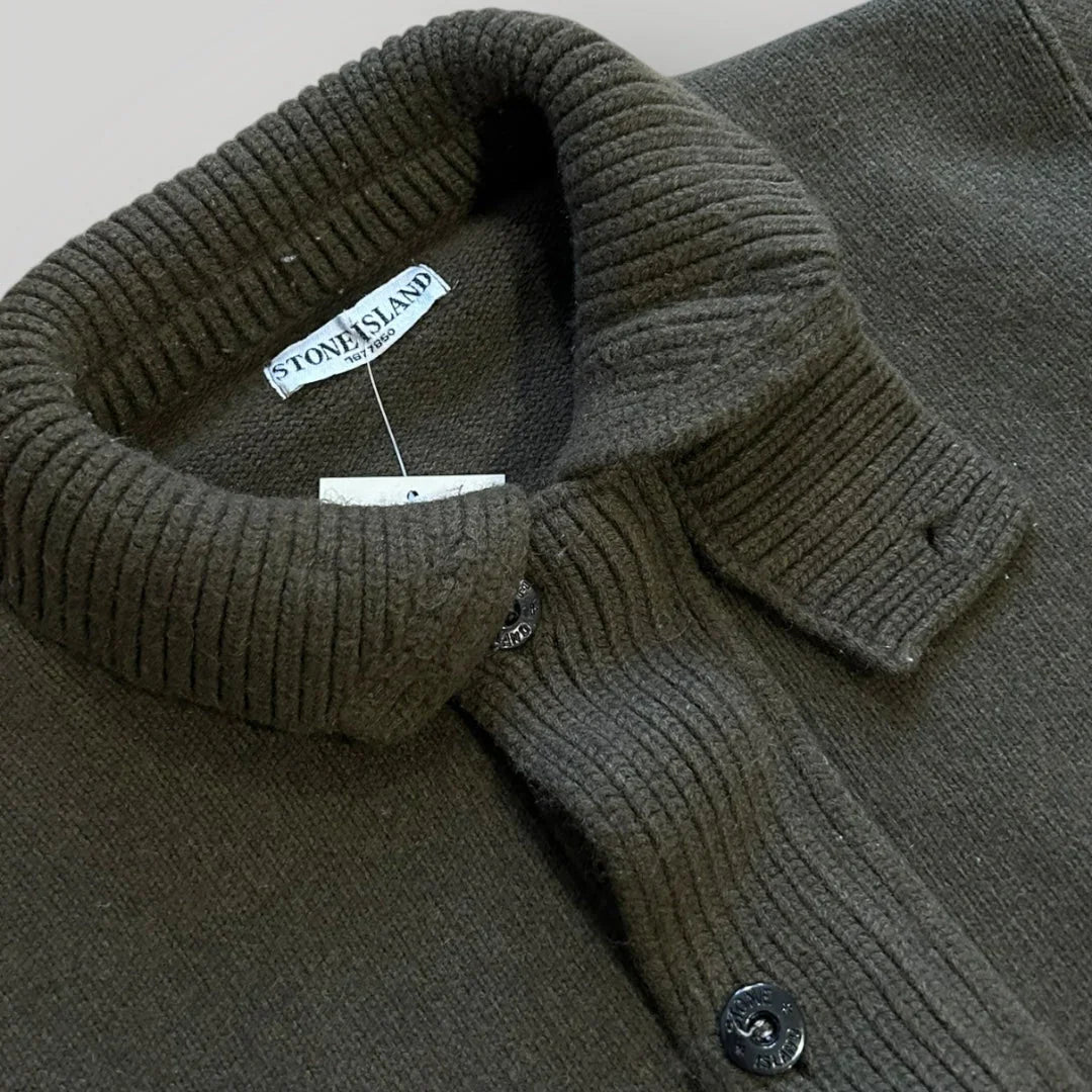 Stone Island AW/09 Wool Button Cardigan XL