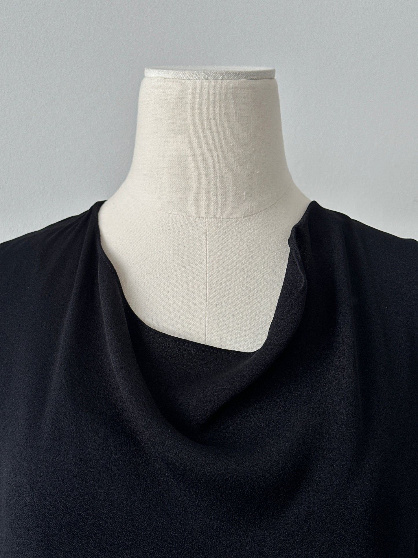 Joseph 2000s Cowl Neck Sleeveless Dress - S