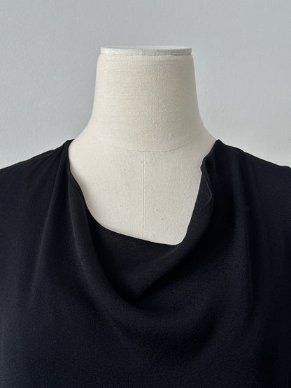 Joseph 2000s Cowl Neck Sleeveless Dress - S