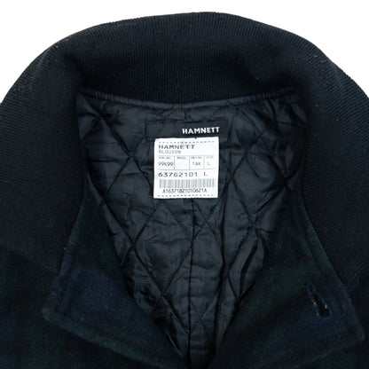 Vintage 2000s Katharine Hamnett Checkered Wool Jacket Size M | Medium, Multicoloured