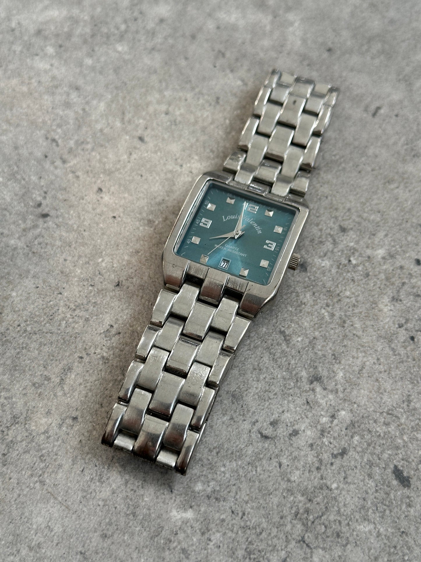 Vintage 2000s Square Stainless Steel Watch