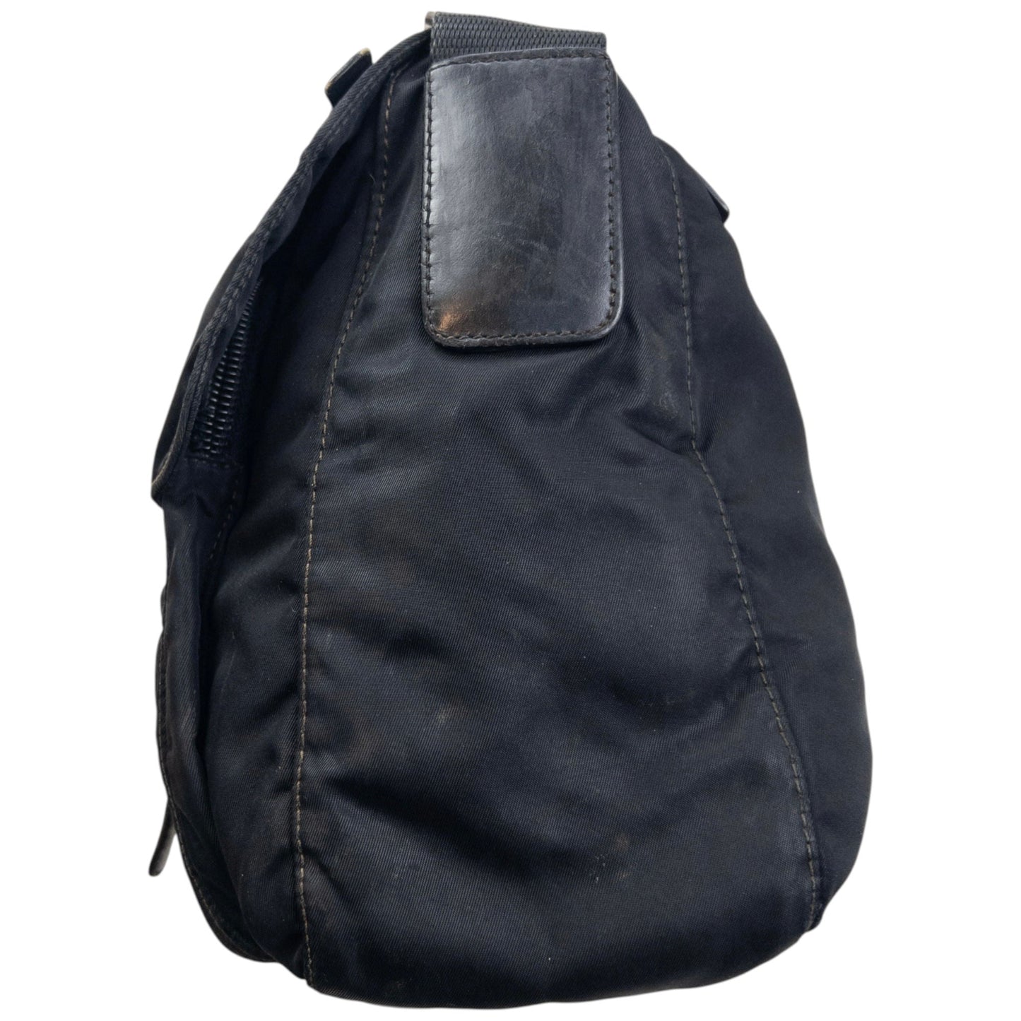 Vintage 2000s Prada Crossbody Bag | O/S, Black