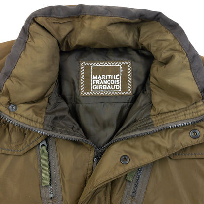 Vintage 2000s Marithe + Francois Girbaud Padded Jacket Size S | Small, Brown