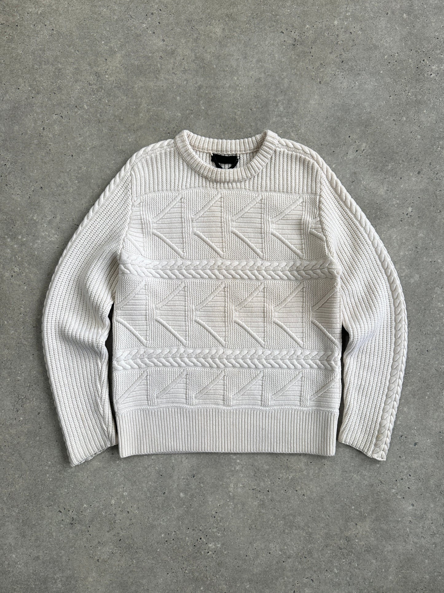 Burberry Prorsum AW13 Pure Wool Chunky Knit Jumper - M