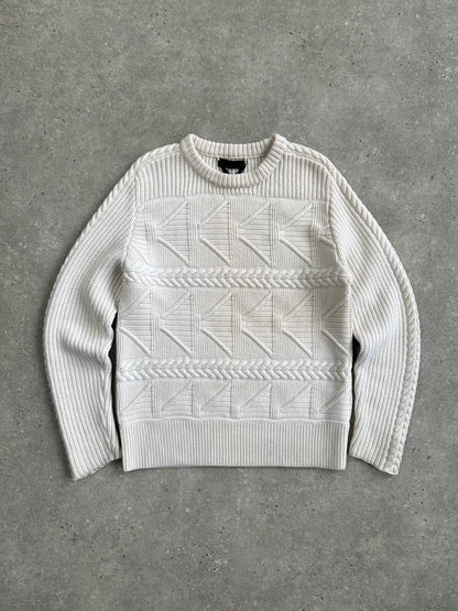 Burberry Prorsum AW13 Pure Wool Chunky Knit Jumper - M