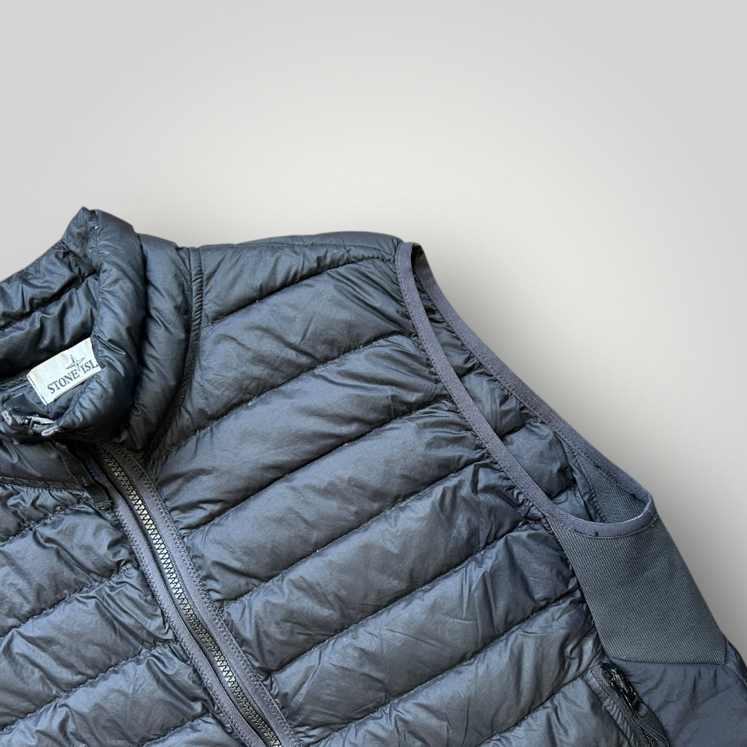Stone Island Garment Dyed Micro Yarn Gilet M | Default Title, Navy