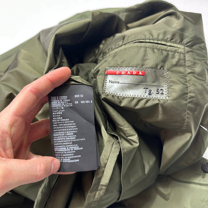 Prada Sport 2014 Nylon PU Shimmer Blazer Jacket - IT52 (M/L)