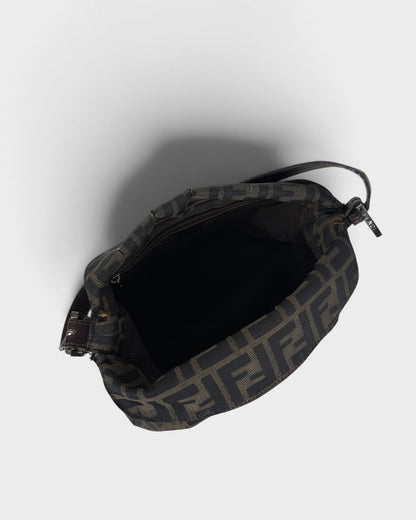 90s Fendi Zucca Mamma Baguette Shoulder Bag | O/S, Multicoloured