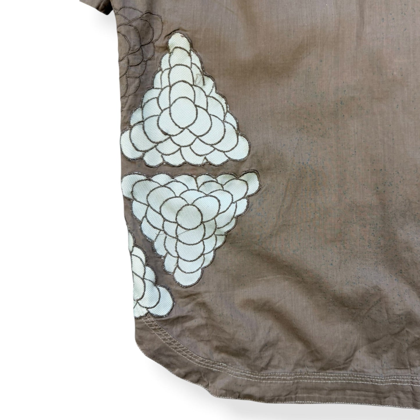 2000's Maharishi Geometric Pattern Shirt (S) | Default Title, Blue