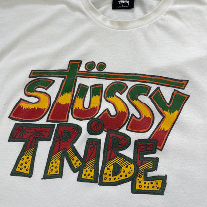 Stussy Tribe Graphic T-Shirt (L) | Default Title, Multicoloured