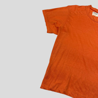Comme Des Garçons Homme Homme 1998 Linen Sport T-shirt - S | Default Title, Orange