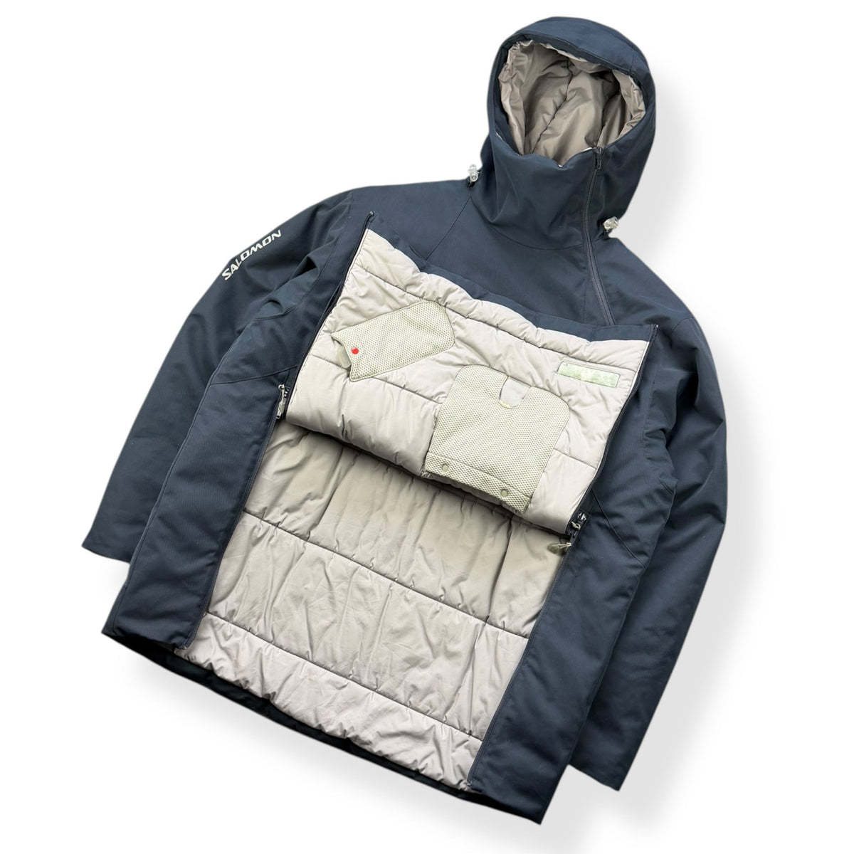 2000's Salomon Asymmetric Zip Jacket (S) | Small, Navy