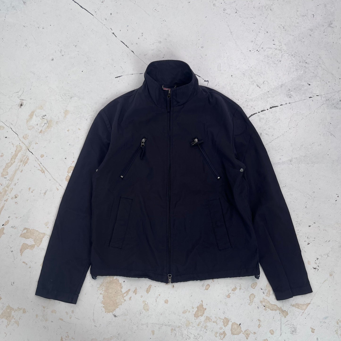 2000s armani jeans jacket | Black, Black