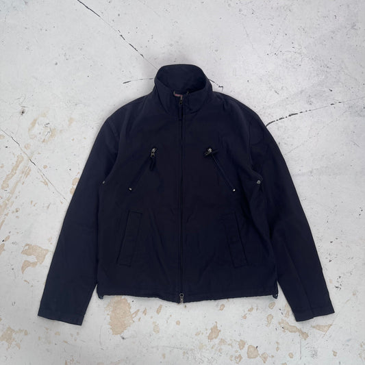 2000s armani jeans jacket | Black, Black