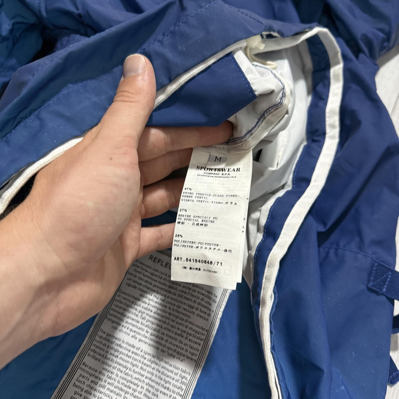 Stone Island Reflective Jacket | Medium, Blue