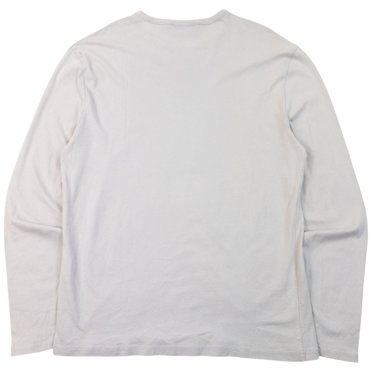 Vintage 2000s YSL Yves Saint Laurent Long Sleeve T Shirt | Medium, Grey