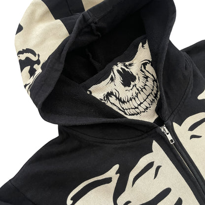 Vanson Leathers Skeleton Hoodie - XL