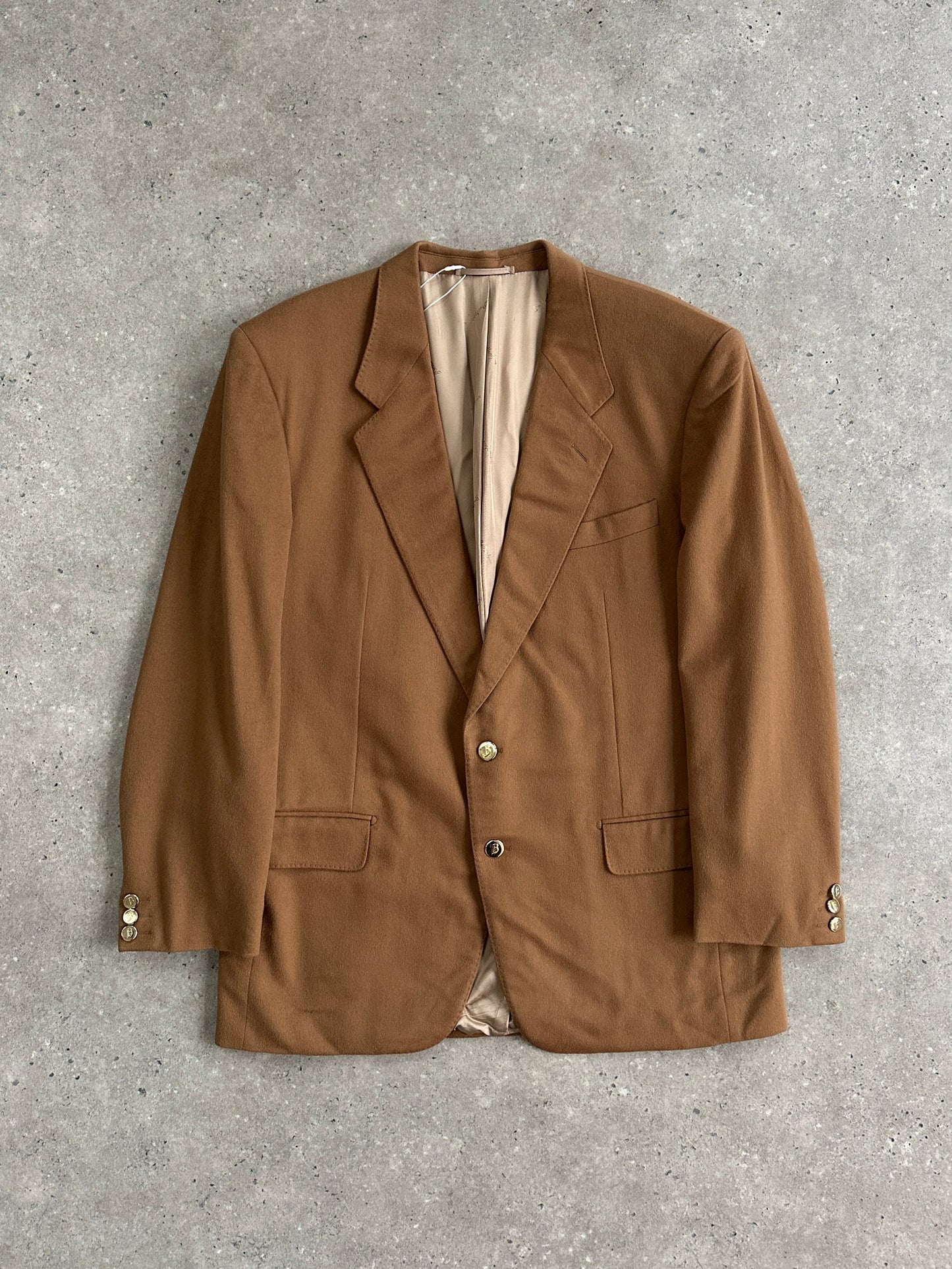 Ballantyne x Loro Piana Pure Cashmere Bespoke Button Blazer - XL