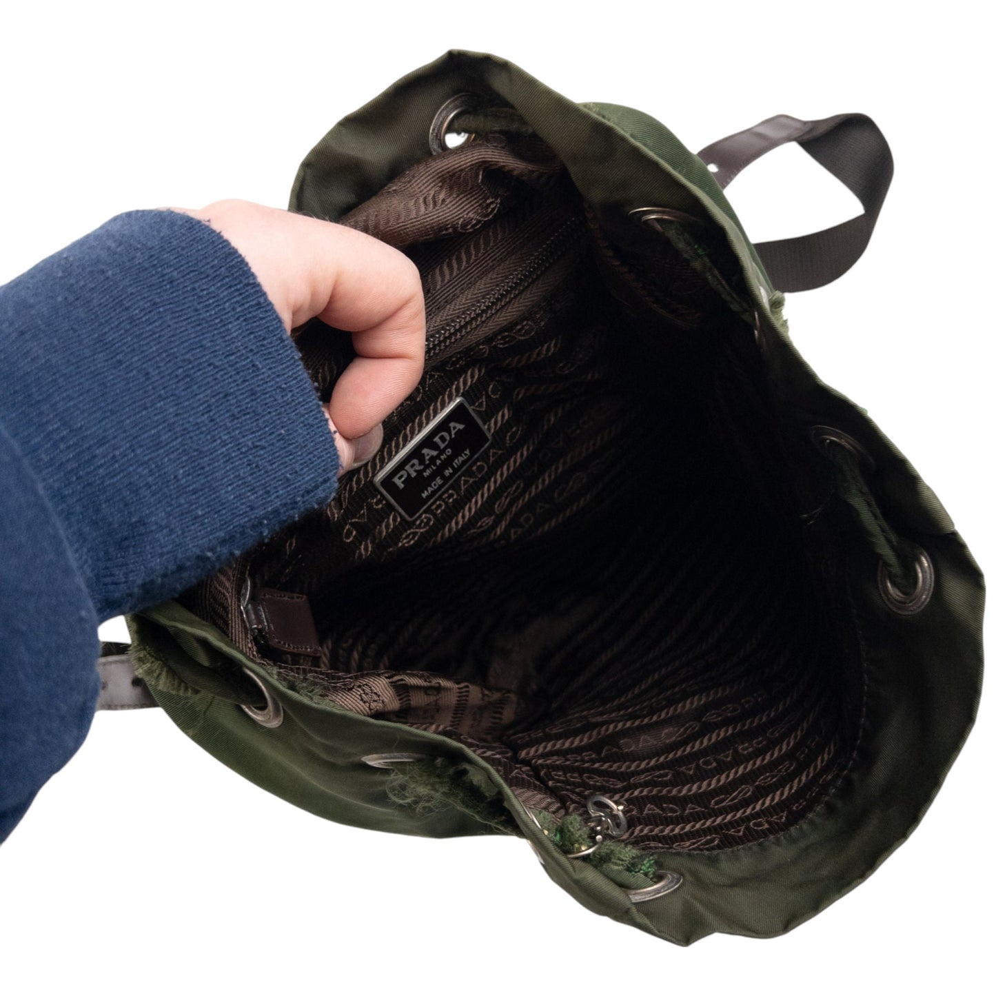 Vintage Prada Bucket Backpack