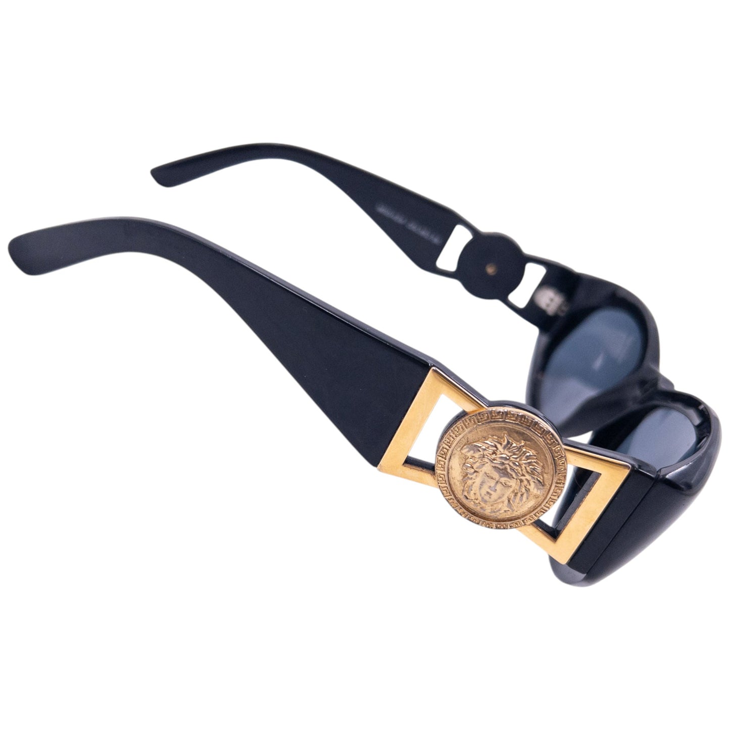 Vintage 1996 Gianni Versace Biggie Smalls Medusa Sunglasses | O/S, Multicoloured
