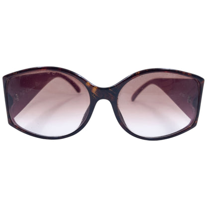 Vintage Dior Pattern Sunglasses | O/S, Tortoiseshell, Purple