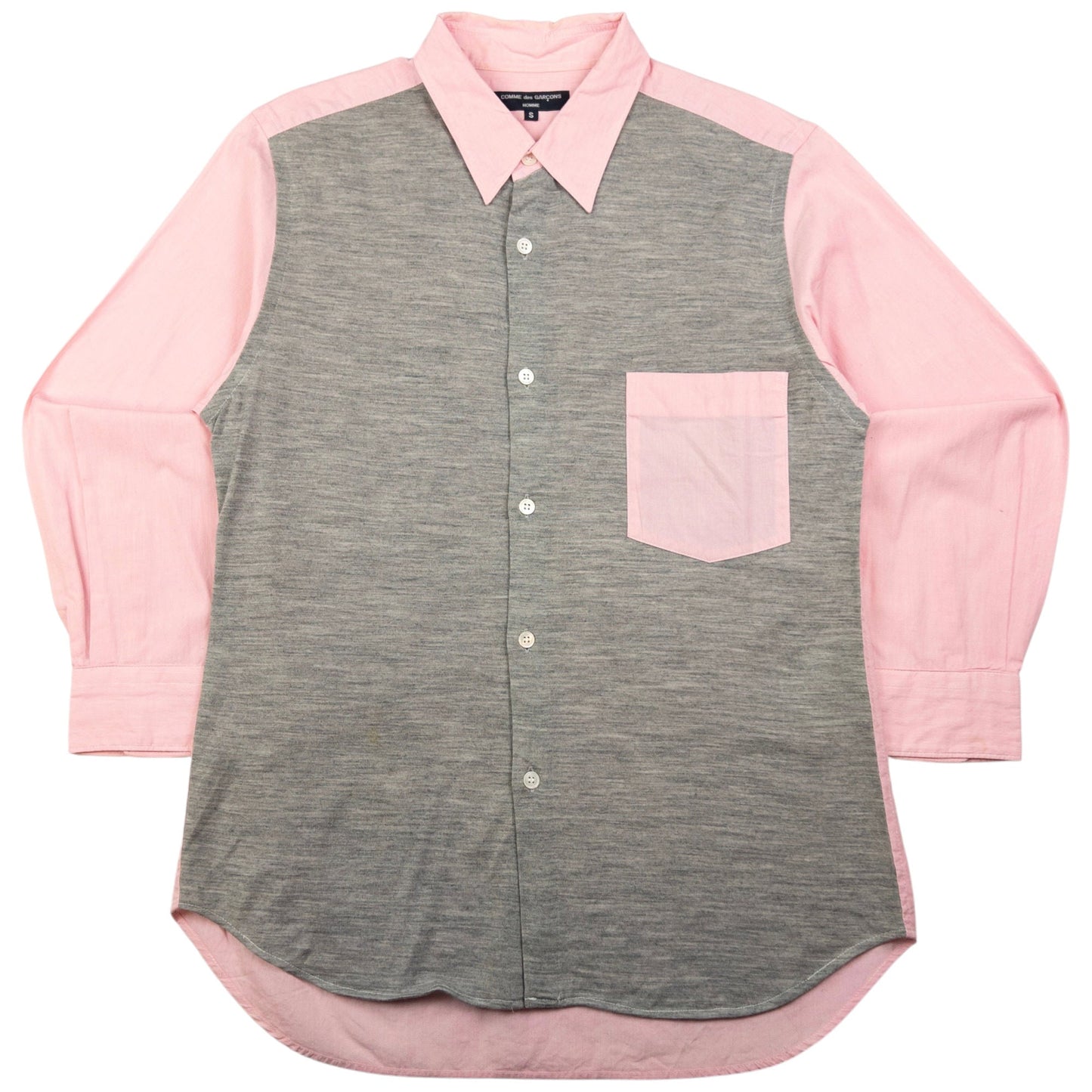 Vintage Comme Des Garçons HOMME Long Sleeve Button Up Shirt Size S