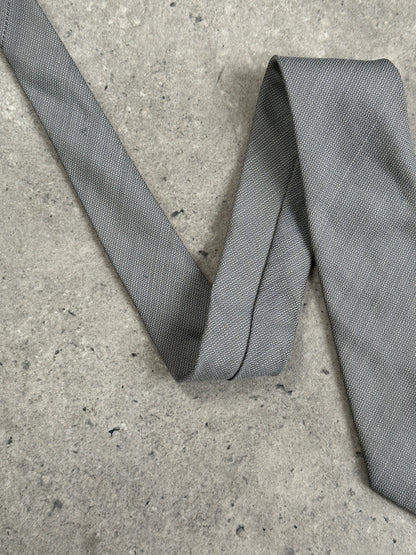 British Vintage 1980s Wool Textured Tie