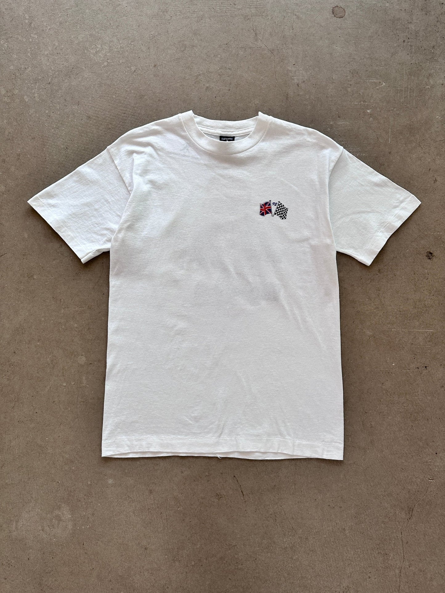 1992 Nigel Mansell Grand Prix T-shirt - M | White, Red