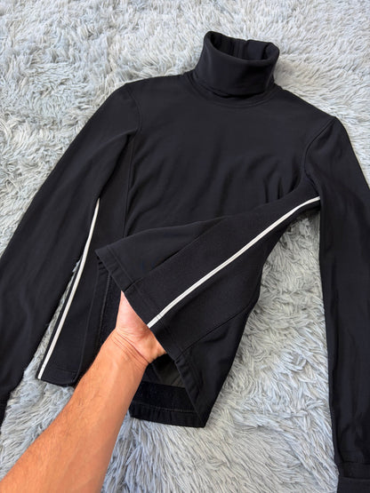 Prada Sport AW00 Nylon Stretch Contrast Seam Stash Pullover - XS/S | O/S, Multicoloured
