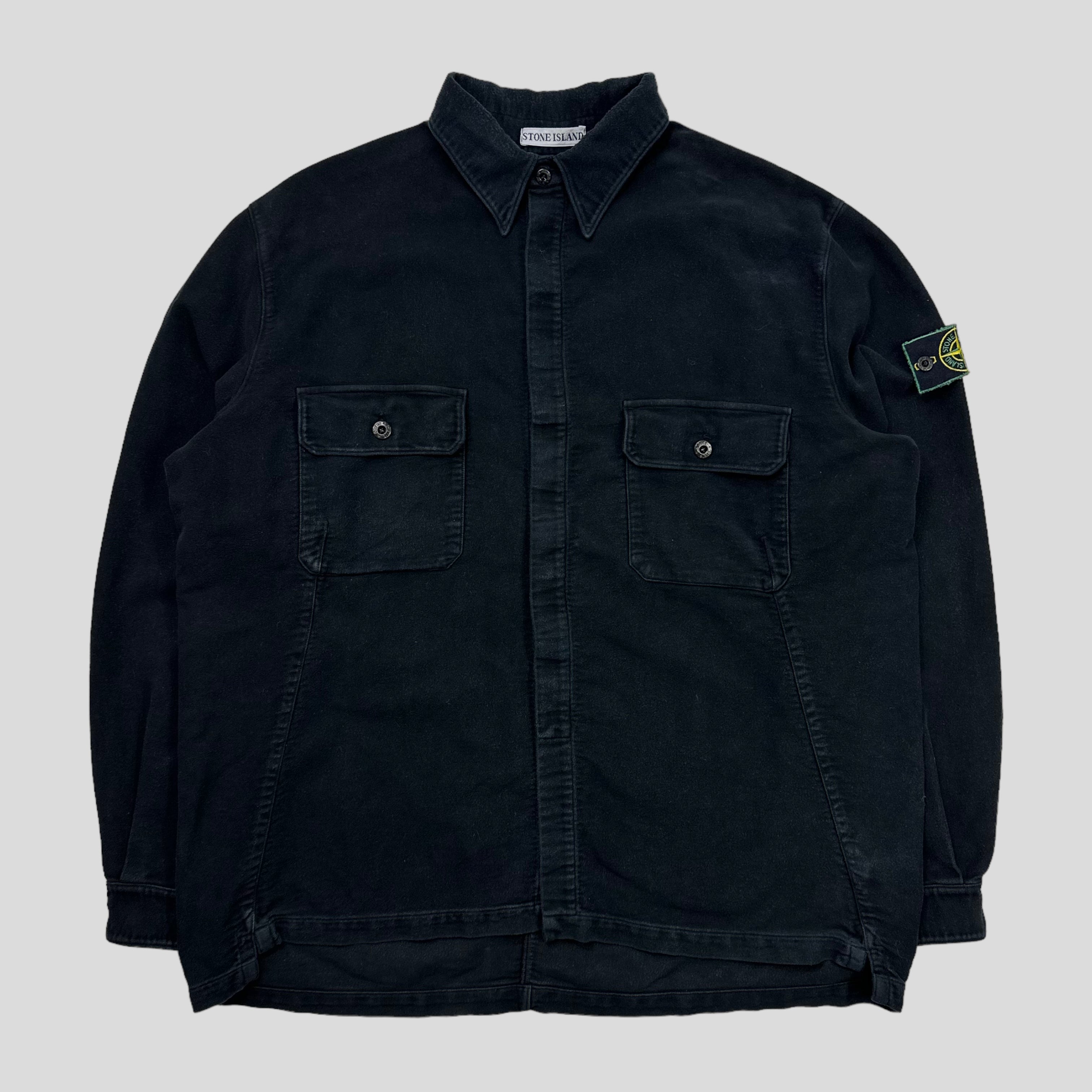 Stone island moleskin overshirt online