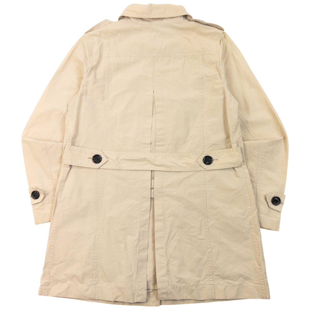 Vintage 2000s Burberry Button Up Jacket Womens Size M | Medium, Beige