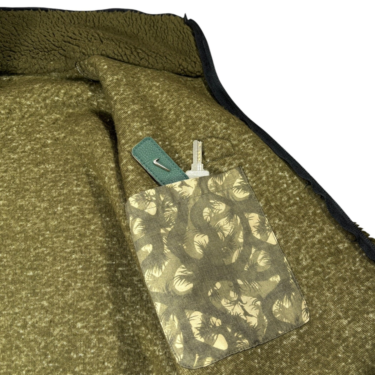 Maharishi 00’s Deep Pile Fleece Jacket XL | XL, Olive