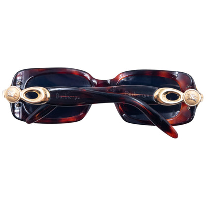Vintage 90s Burberry Tortoise Shell Sunglasses | O/S, Brown