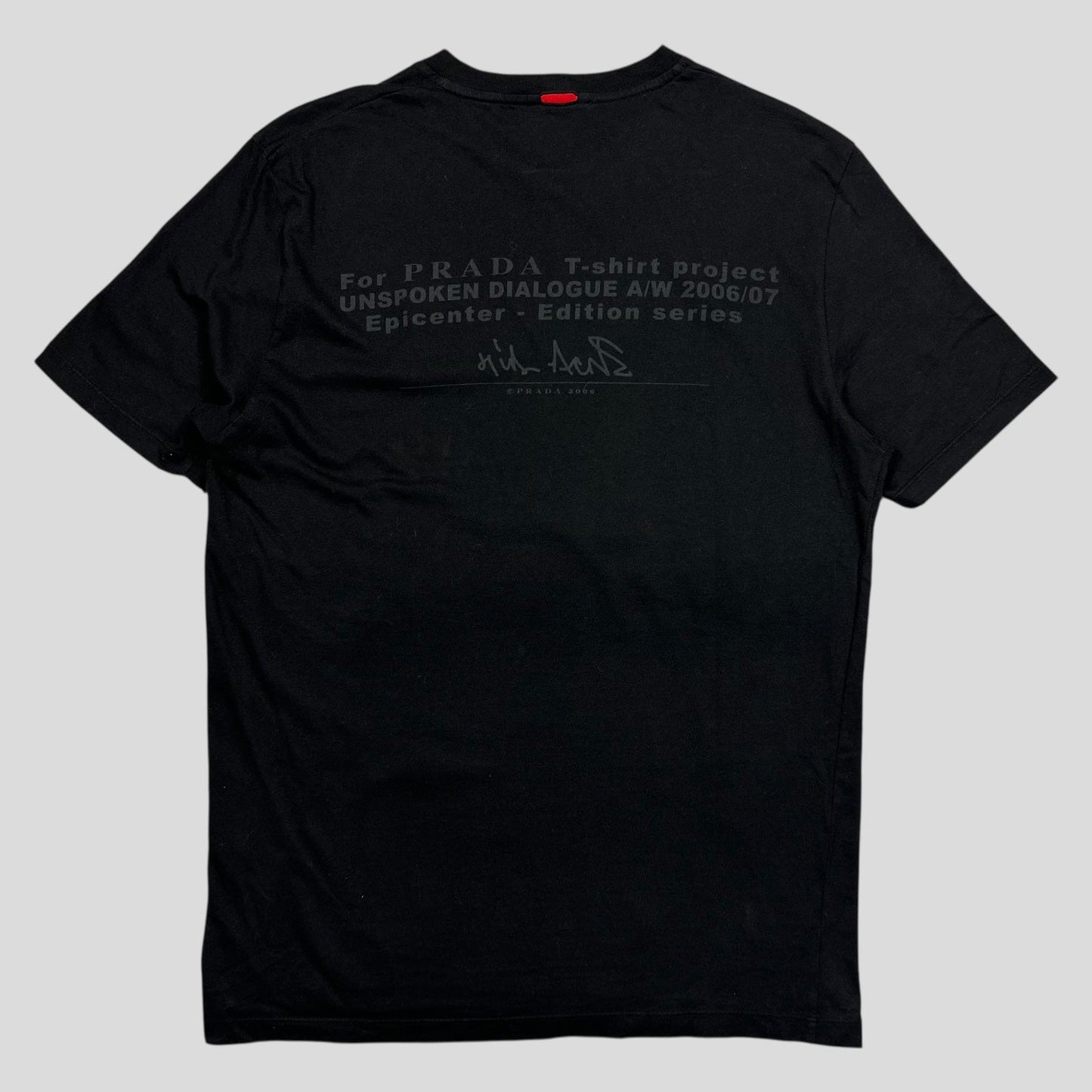 Prada Sport x Kid Acne AW06 Epicentre Series Graphic T-shirt - M | Default Title, Black
