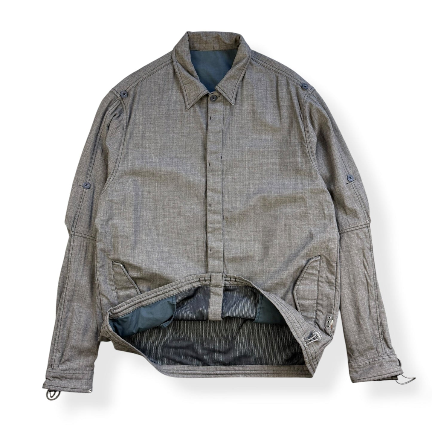 2000's Maharishi Loro Piana Buttoned Jacket (XL) | XL, Red