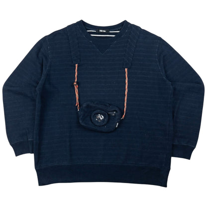 Vintage Ne-Net By Issey Miyake 3D Camera Sweatshirt Size XS