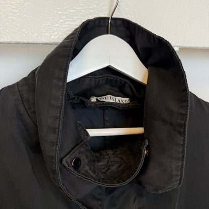 90’s Stone Island Raso Parka Jacket (XL) | XL, Black