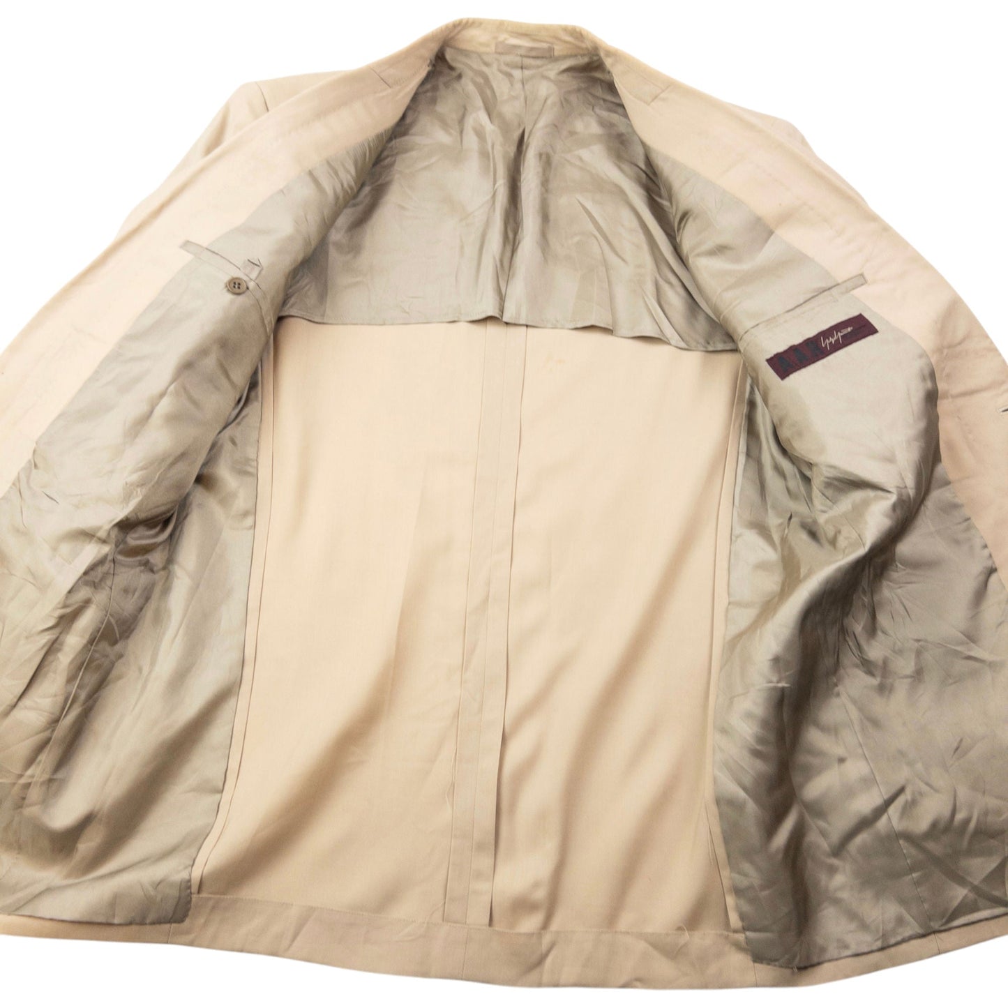 Vintage 90s Yohji Yamamoto D'Urban A.A.R Blazer Jacket Size M | Medium, Beige