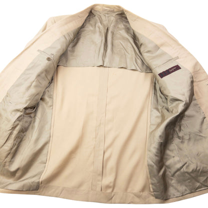 Vintage 90s Yohji Yamamoto D'Urban A.A.R Blazer Jacket Size M | Medium, Beige