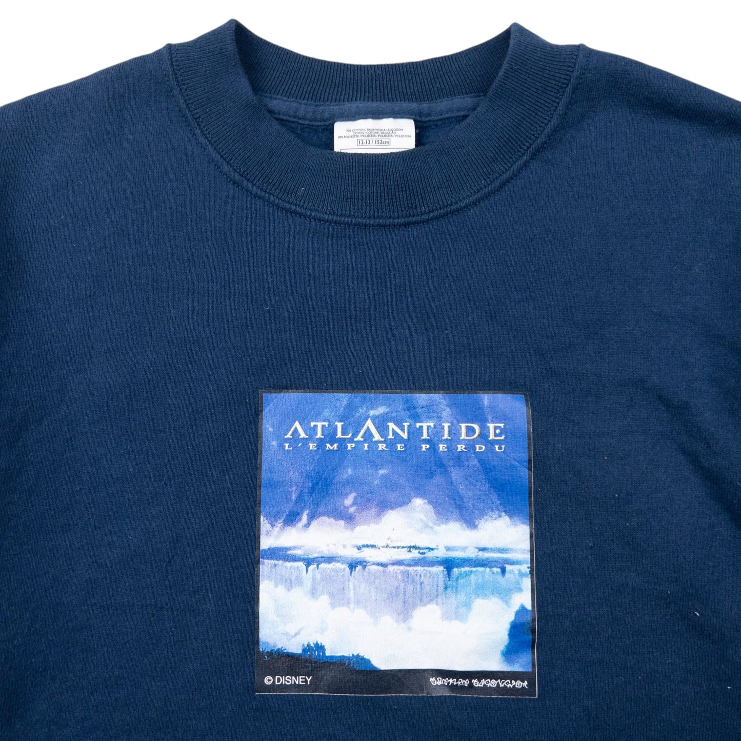 Vintage 2001 Disney Atlantis The Lost Empire Graphic Sweatshirt Womens Size S