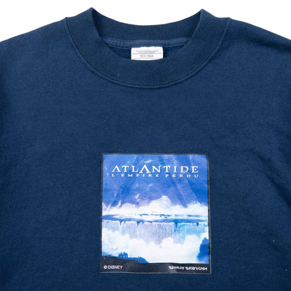 Vintage 2001 Disney Atlantis The Lost Empire Graphic Sweatshirt Womens Size S