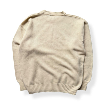 1980's Emporio Armani Knitted Jumper (M) | Default Title, Cream