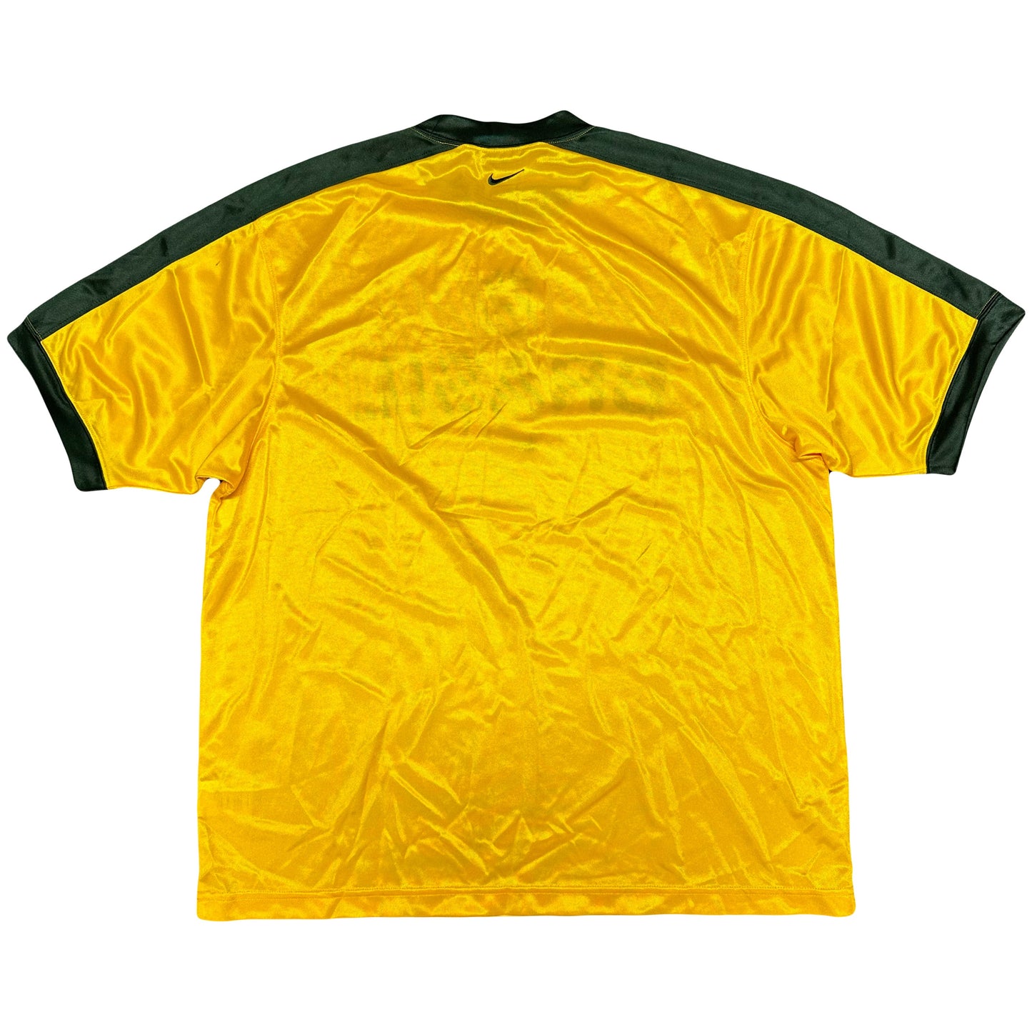 Nike Brazil 2002 Training Shirt In Yellow ( XL )