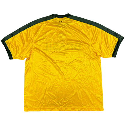 Nike Brazil 2002 Training Shirt In Yellow ( XL )