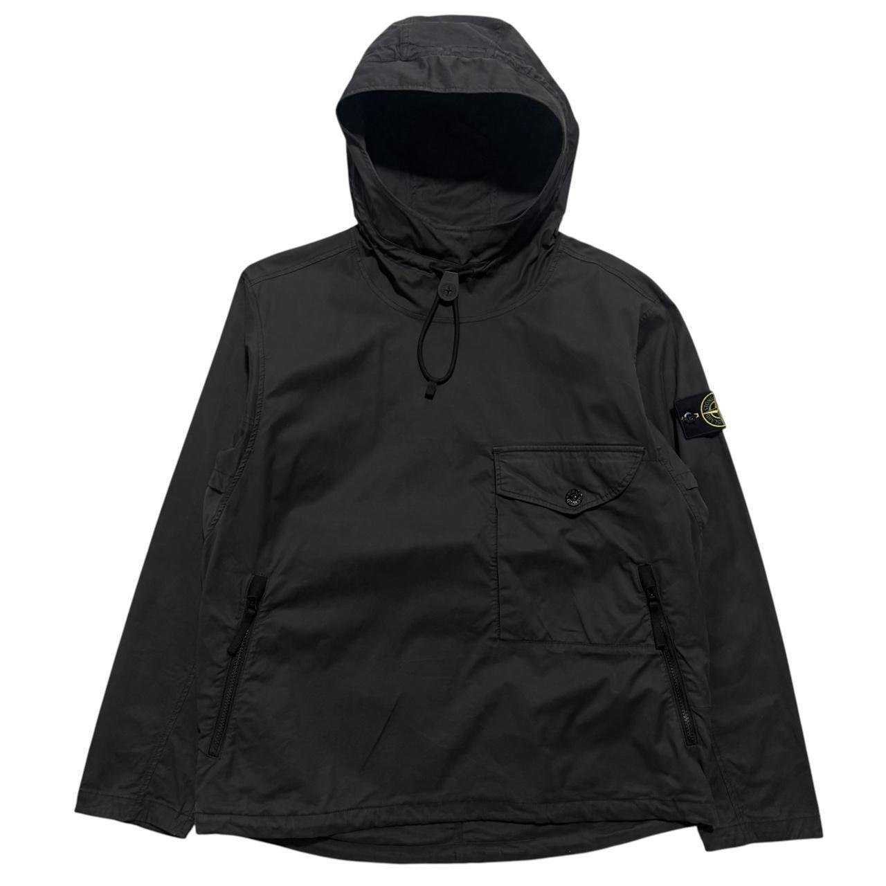 Stone Island Pullover Smock Jacket | Small, Black