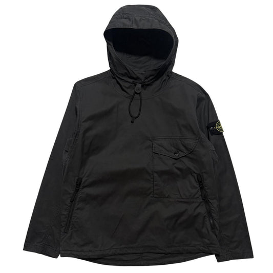 Stone Island Pullover Smock Jacket | Small, Black